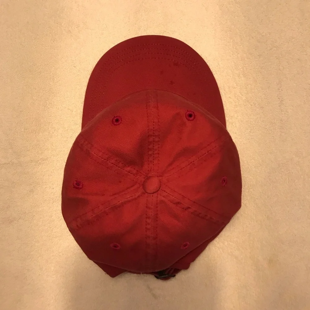 Imperial Pebble Beach Adjustable Maroon Golf Cap